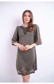 Сукня Валенсія (хакі)